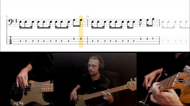 Remember Tomorrow by Iron Maiden - Bass Cover (tablature & notation included)