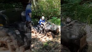 stels 500gt новичок за штурвалом, стелс 500 по грязи