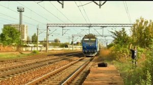 Поезда в Бухаресте-Румыния. Красивое видео поездов. Пассажирские и грузовые поезда