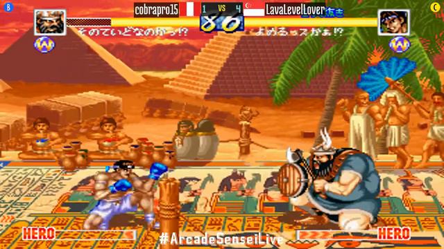 @whp: cobrapro15 (PE) vs LavaLevelLover (SG) [World Heroes Perfect Fightcade] Sep 17 смотреть онлайн