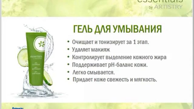 Essentials презентация продукта ARTISTRY смотреть онлайн