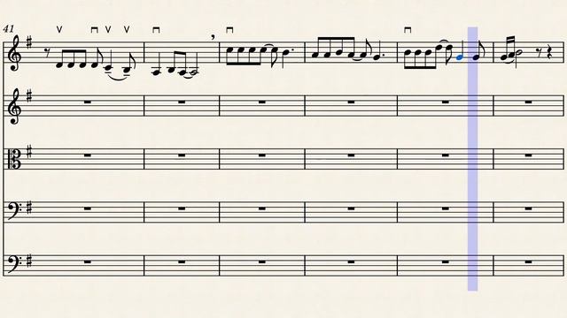 Shallow. Lady Gaga. Music Score for String Orchestra. Play Along. www.SashaViolin.com