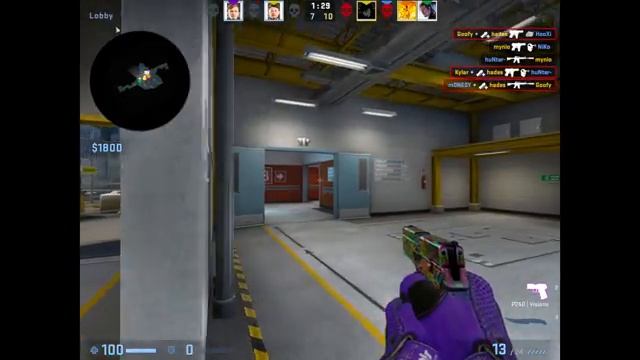 CSGO POV 9INE hades (23/16) vs G2 (nuke) @ BLAST.tv Paris Major 2023 Europe RMR B смотреть онлайн