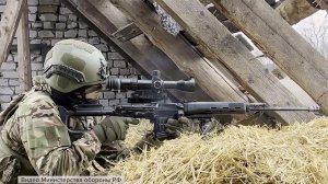 В Минобороны РФ опубликовали кадры штурма поселка Артемовское