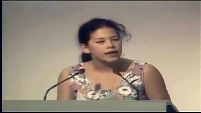 Заставила молчать ООН девочка 13 лет смотреть онлайн