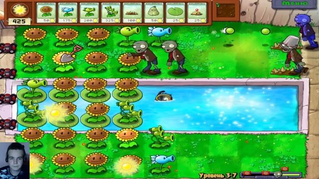 Лысый Вин Дизель отрастил волосы? ?Растение Против Зомби Прохождение Часть 25 смотреть онлайн