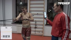Как не уставать в бою! 2-х минутная тренировка мастера спорта по боксу