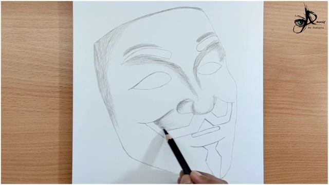 How to draw joker face drawing //step by step easy and simple drawing tutorial || hacker drawing смотреть онлайн