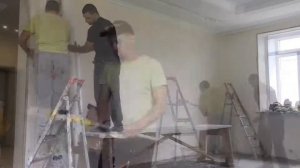 ФилософиЯ РемонтА Как клеить Фреску Affresco