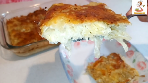 Картофельная запеканка с сыром и чесноком. Даже остыть не успеет! Быстро, сочно и очень вкусно!.mp4