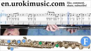 How to Play Flute Camila Cabello - Something's Gotta Give Tabs um-ih352