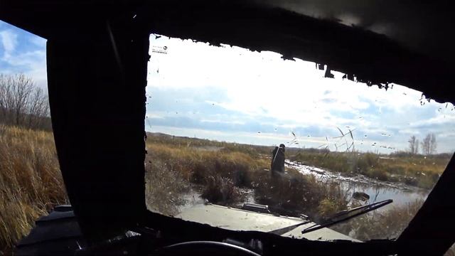Вездеход по торфу, экстрим-камера. Снегоболотоход Соломономобиль М5.