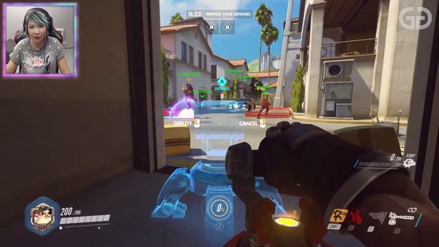 Overwatch Game 3 | Git Gud at Overwatch | Battle Babes смотреть онлайн