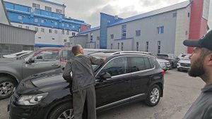 Тигуан в кузовной ремонт