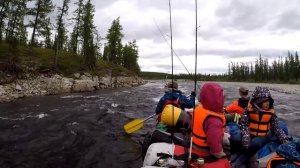 Полярный Урал 2018 часть 1. Сплав по р. Танью и Войкар. Пятиречье.