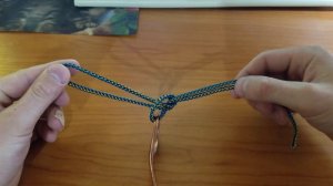Как просто привязать крючок - простой рыболовный узел (паломар)