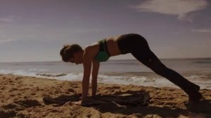 Malena Morgan Beach Yoga