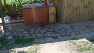 Садовая дорожка из дерева