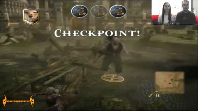 Co-op Gameplay #7 Chronicles of Narnia Prince Caspian *Catapultas* смотреть онлайн