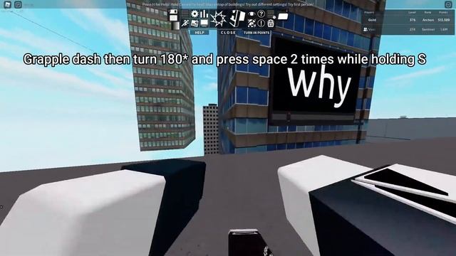 Easy to hard grapple tricks - roblox parkour смотреть онлайн