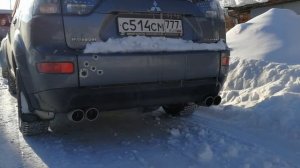 Выхлоп mitsubishi outlander xl 3.0
