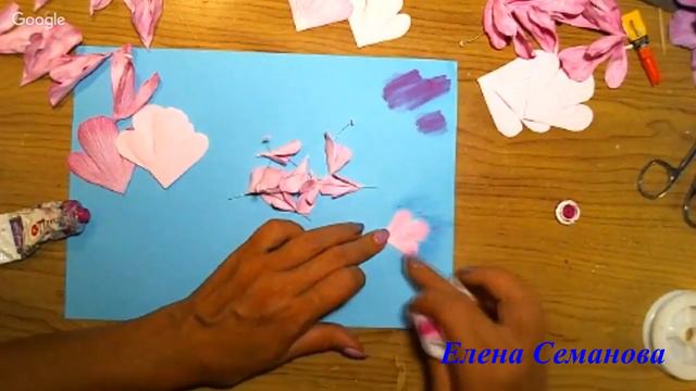 ч 3 Как сделать скабиозу из фоамирана на бокале своими руками Мастер класс Елены Семановой DIY смотреть онлайн