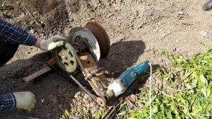 Садим картошку Самодельный плуг