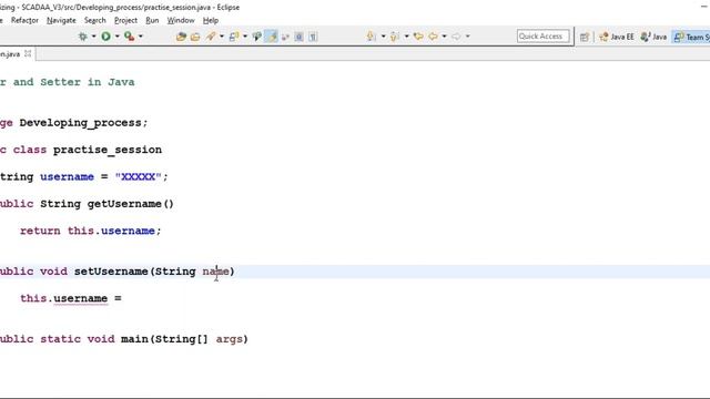 Getter and Setter in Java with example...