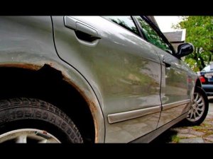 Ларгус. Как обработать железо после ДТП чтобы не ржавело