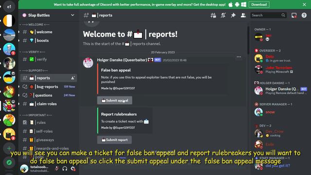 How To Get UNBANNED From Slap Battles! (VERY SIMPLE AND EASY!) смотреть онлайн