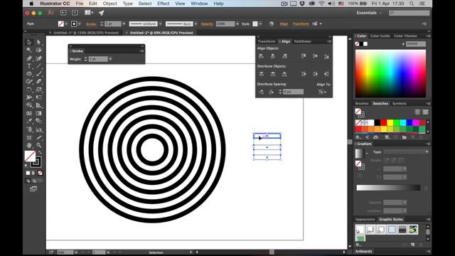 Уроки Adobe Illustrator. Про лабиринт