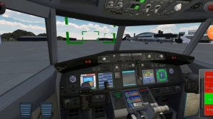 Как взлетать в игре flight 787