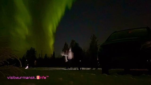 Aurora Village Video Аврора Вилладж Видео Северное Сияние #аврора #aurora #nortnernlights #мурманск