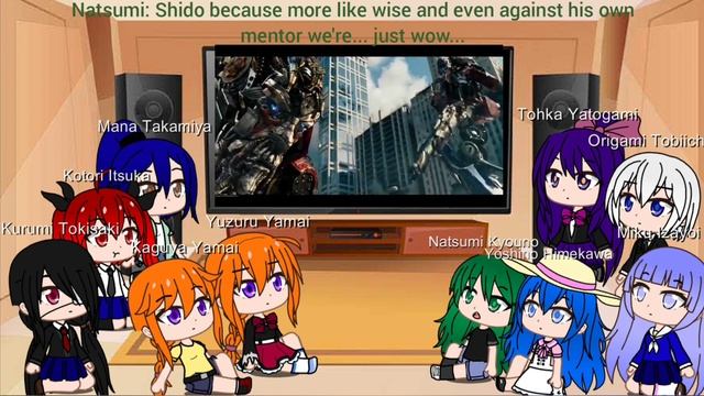 [Gacha Life] Date a Live Girl's react Shido Itsuka as Optimus Prime Transformers DOTM part 6.3 смотреть онлайн