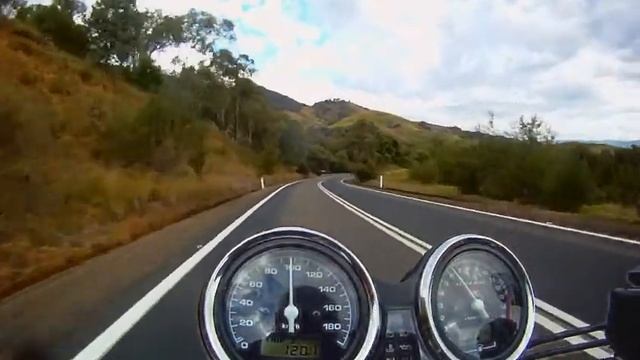 Motorbike ride Tumut - Talbingo. Music by Ghoultown