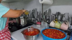 Заготовки на зиму. Соус Менемен. Просто и вкусно
