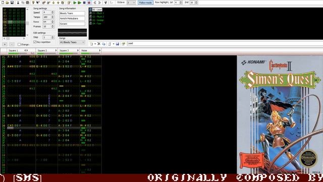 Sneventracker Bits - Bloody Tears (Castlevania II: Simon's Quest) [SMS] смотреть онлайн