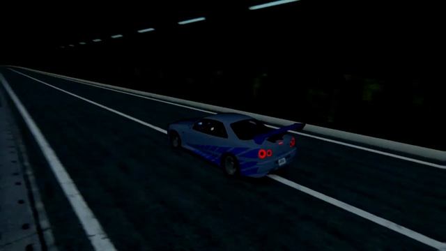 Driving Brian O'Conner's 1999 Nissan Skyline GT-R R34 смотреть онлайн