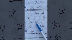 “Муаллим Сани”. 3-й урок. Буквы “БЭ”, “КЯФ”, “ЛЯМ”,