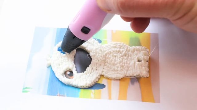 3d pen drawing My Talking Hank. DIY смотреть онлайн