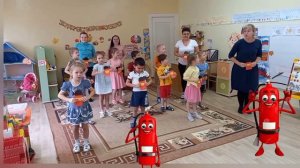 Флешмоб — малыши за пожарную безопасность МБДОУ д/с № 15 "Ручеек" г. Усть-Илимск