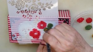 Декупаж: когда нет красивых салфеток. Шкатулка из коробки от телефона [diy]