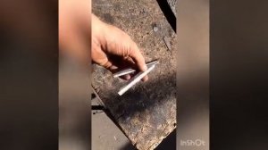 Богомол из металла своими руками.