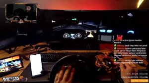 #5 ETS 2 │ GoPro POV Stream│ Triple Monitor │ Logitech G29 │ Canlı Yayın Tekrarı