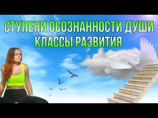Ступени осознанности Души. Классы развития. Правильная и неправильная тёмная энергия.