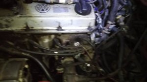 Замена датчика температуры. Passat b3.VW