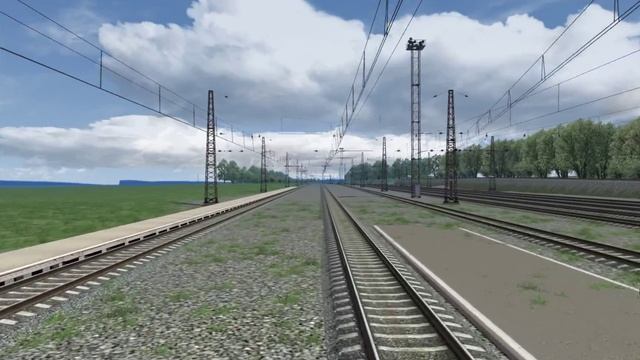 Станция Стальной Конь, контактная сеть смотреть онлайн