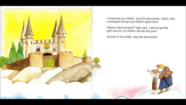 Джек и бобовый стебель на Английском Детские истории смотреть онлайн