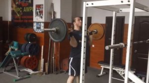 Жим стоя: техника