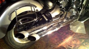Мото |Бокс №61| Звук прямотоков на Yamaha V-Star (Drag Star) XVS 1100 Classic.